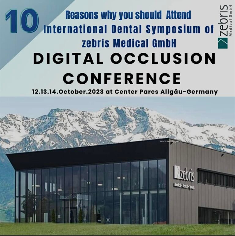 zebris Digital Occlusion Conference Banner