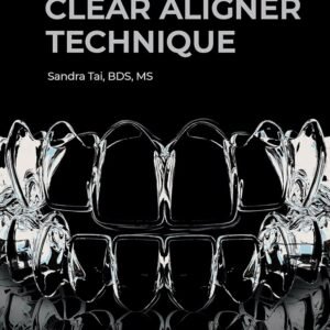 Cover of 'Clear Aligner Technique' textbook, a comprehensive guide on diagnosis and treatment planning in orthodontics with clear aligners.
