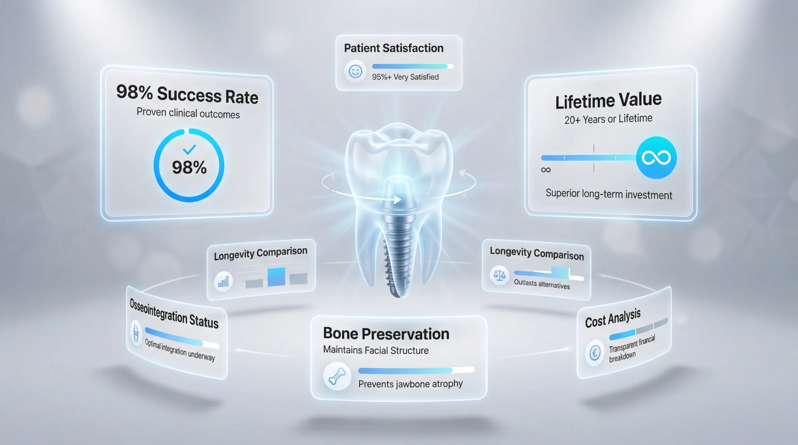 Implant preserves bone