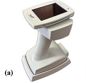 Color Matching Strategies in Anterior Restorations: The Art and Science of Aesthetic and Cosmetic Prosthodontics 5 SpectroShade Micro dental spectrophotometer on its base.